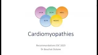 Reco ESC Cardiomyopathies 2023 PARTIE 1 - Dr Océane BOUCHOT le 20/10/2023