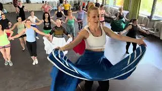 &Aacute;cs Bea (Lady Style Academy) - Och&uacute;n y Yemaya orishas workshop @ &iexcl;Gusto Cubano! 2024-jun