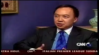 CNN Philip Chan of Shenwan Hongyuan with Andrew Stevens/Lisa Barron on the launch of QFII 2Dec2002