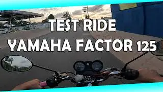 YAMAHA FACTOR 125 TEST RIDE | Moto para iniciante, econ&ocirc;mica, vers&aacute;til e mais detalhes da Factor 125
