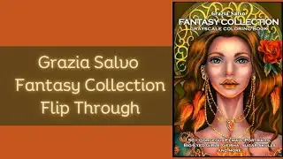 Fantasy Collection by Grazia Salvo Coloring Book