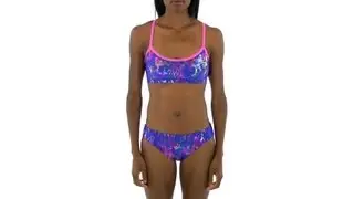The Finals Auto Flame Work Out Bikini | SwimOutlet.com