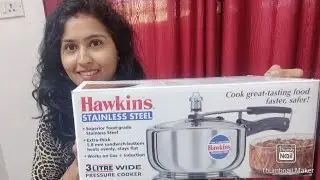 Hawkins Stainless steel pressure cooker #hawkinscounty #viral #review