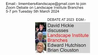 Landscape Institute Branches