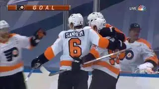 Phil Myers Goal - Philadelphia Flyers vs Boston Bruins (8/2/20)