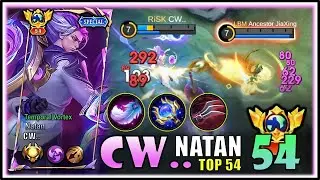 Natan's ASPD Goes Pew Pew!! - Top Global Natan Gameplay [CW..] - Mobile Legends