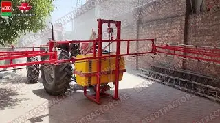 Boom Sprayer For Tractor - PTO Driven Trailed Boom Sprayer with 600L Capacity - Field Sprayer