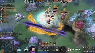 w33's triple kill leads to a team wipe! Chaos.w33 playing Pangolier