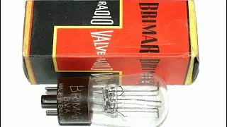 Unboxing A Brimar D15 Current Stabilising Barretter Vacuum Tube #UnboxingVintageElectronicComponents