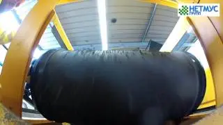 На видео показан сепаратор немагнитных металлов.  