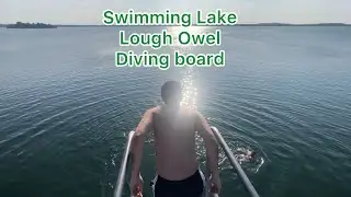 Swimming Lake, Lough Owel Diving  Board, Westmeath