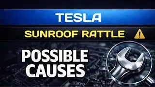 Стекло люка в крыше Tesla дребезжит на высоких скоростях &ndash; объяснение потенциальных проблем.