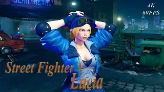 Street Fighter V Lucia Story