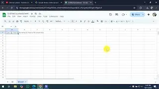 How To Lock a Google Drive Sheet