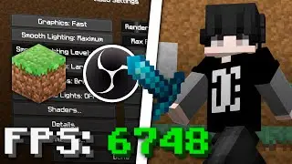 Liberando as minhas Configura&ccedil;&otilde;es para Aumentar FPS (Minecraft & OBS Studio)