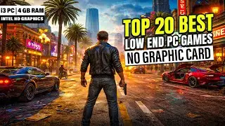 Top 20 Low Spec PC Games for 4 GB RAM | i3 Integrated Graphics (No Graphics Card)