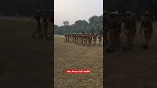 Best Platun Drill, West Zone,  36BN PAC , Samane se tej challl, #uppolice #police #pac
