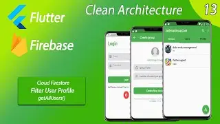 Group Chat Learn Flutter Firebase + Clean Architecture  - Part 13 (Flutter Tutorial)