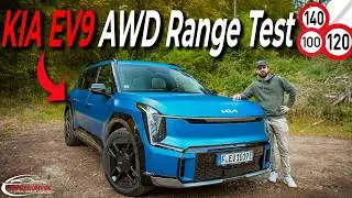 KIA EV9 | Surprisingly Efficient or a Consumption Eater? | Consumption Test