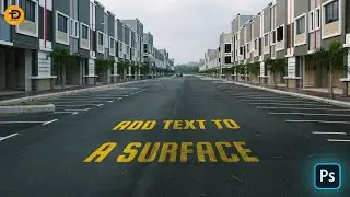 How to Add Text to Surfaces for Stunning Visuals | Photoshop Tutorial