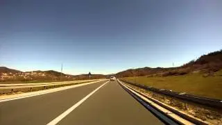 Croatian motorway A8 (01. interchange A8-A9 - tunnel Učka)