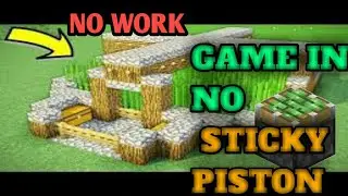 GAME IN NOT STICKY PISTON  | GAME GAMERZ  | #gamegamerz #minecraft