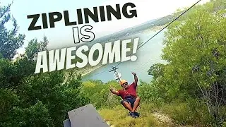 Zip Line Adventures - I'M FLYING!