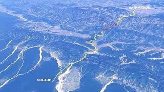 Kathmandu Terai Fast Track route Expressway. Kathmandu - Nijgadh fast track.