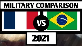 BRAZIL VS FRANCE | MILITARY POWER COMPARISON | MILITARY DEFENCE-(MD)
