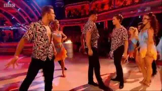 Meet the Pros 'Conga Dance'.  Strictly Launch Show 2016