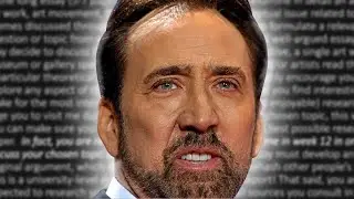 How Nicholas Cage Blew $150 Million of His Own Fortune