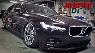 Sonny Axeruds luftfjädrade Volvo V90 - läs om bilen i Bilsport 7/2017!