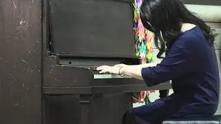 Atomic bomb piano remaining in the nuclear bombing,,  1080p HD