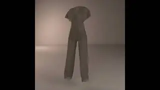 Women's Knit Suit 3d model