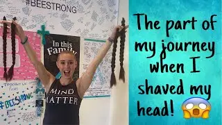 The part of my Cancer journey when I shaved my head!