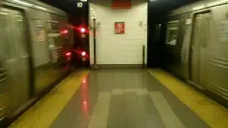 MTA Transit R46 R Train & R68 D Train at 36th St
