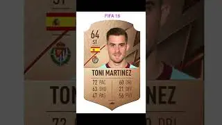 TONI MARTINEZ FIFA EVOLUTION (FIFA 17-FIFA 22)