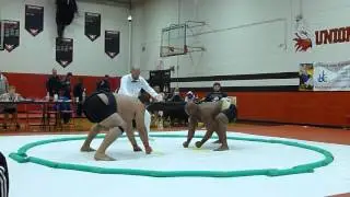 2016 US Sumo Nationals - Open Weight - Roy Sims vs Rene Marte (2)