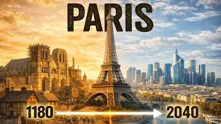 Paris at the Dawn of the 1800s AI Reconstruction