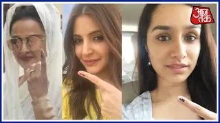Celebrities Come Out To Vote For BMC Polls
