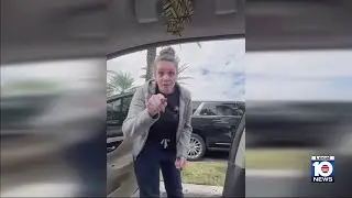 Cellphone video captures suspect slapping woman during Sunny Isles Beach road rage incident