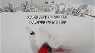 UNREAL! SOME OF THE DEEPEST POWDER SKIING OF MY LIFE - BLACK CROWS NOCTA