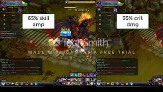 Cabal online: skill amp or critical damage? test Legend arena