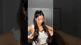Y2K Hairstyle Tutorial #hairtok