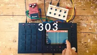Tiny But EPIC Acid Jam | Akai MPC Live + MAM MB33 + Boss DM2w