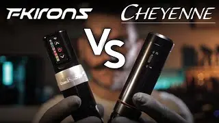 Spektra Flux VS Sol Nova Unlimited - fk irons and cheyenne wireless tattoo machines ( sub eng )