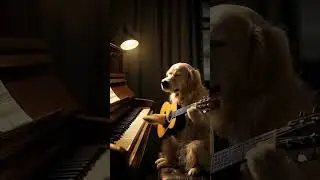 Dog #violin #music #cello #cover #musician #ai #midjourney