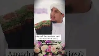 Tanggung Jawab Ahlul Bait||#habibahmadjindan #ahlulbait #tanggungjawab #shorts