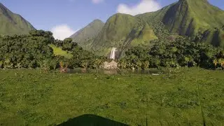 Jurassic Park: Herbivore Valley 🦕| 3 Hours of Dinosaur Background Landscape for Focus and Relaxation