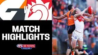 Sydney Derby delights | GWS v Sydney Highlights | Round 20, 2019 | AFL